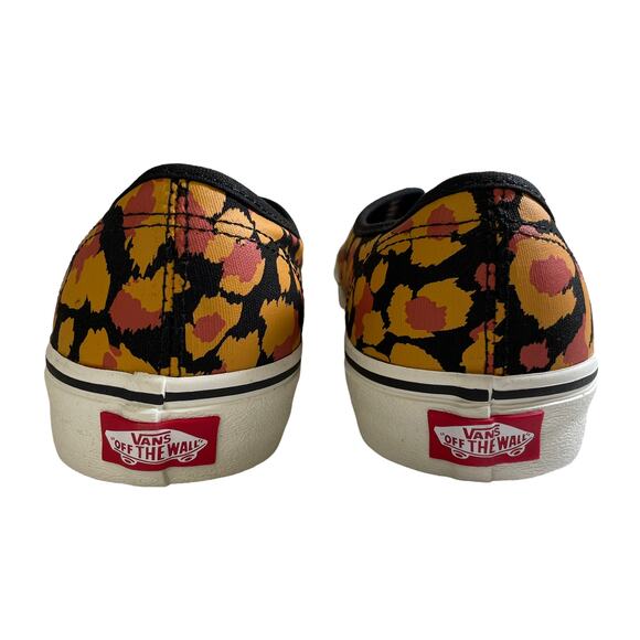 NWT VANS Authentic Sneaker Leopard Black Inca Gold Size M9.0 W10.5 VN0A2Z5IV4V - Picture 6 of 8